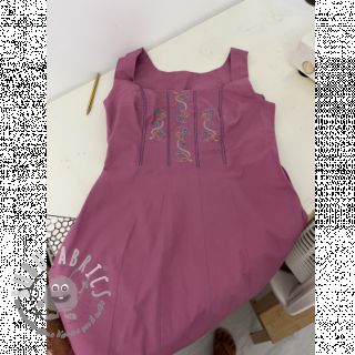 Popeline di cotone mauve