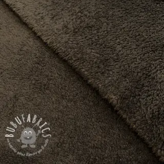 Microfleece dark brown