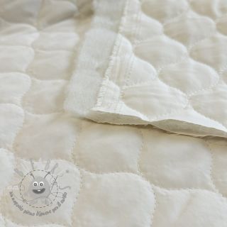 Tessuto trapuntato Round ecru