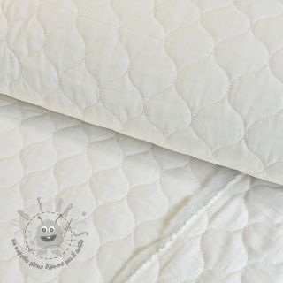 Tessuto trapuntato Round ecru