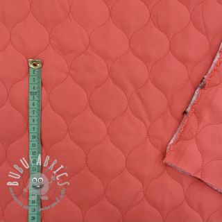 Tessuto trapuntato Round coral