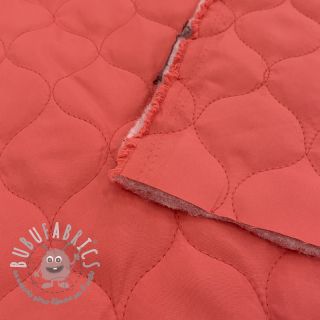 Tessuto trapuntato Round coral