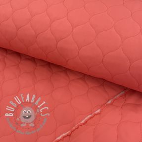 Tessuto trapuntato Round coral