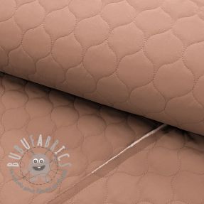 Tessuto trapuntato Round old rose