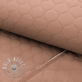 Tessuto trapuntato Round old rose