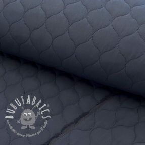 Tessuto trapuntato Round navy
