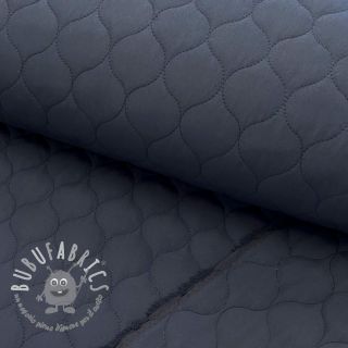 Tessuto trapuntato Round navy