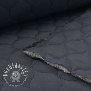 Tessuto trapuntato Round navy