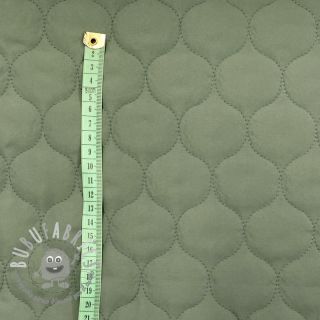 Tessuto trapuntato Round sage