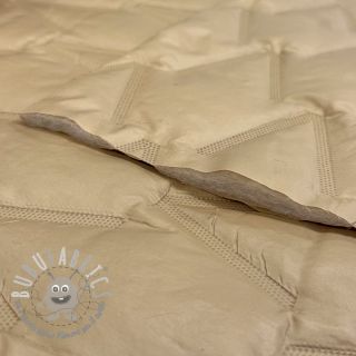 Tessuto trapuntato Triangle camel