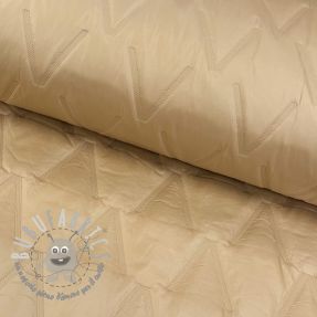 Tessuto trapuntato Triangle camel