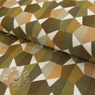 Tessuto decorativo jacquard Mustang gold