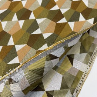 Tessuto decorativo jacquard Mustang gold