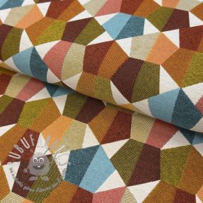 Tessuto decorativo jacquard Mustang multi