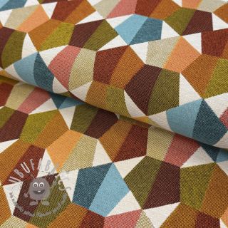 Tessuto decorativo jacquard Mustang multi