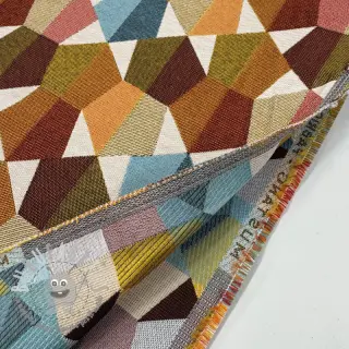 Tessuto decorativo jacquard Mustang multi
