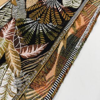 Tessuto decorativo jacquard Egypte noir