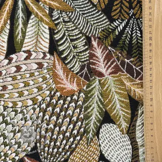 Tessuto decorativo jacquard Egypte noir