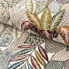 Tessuto decorativo jacquard Egypte blanc