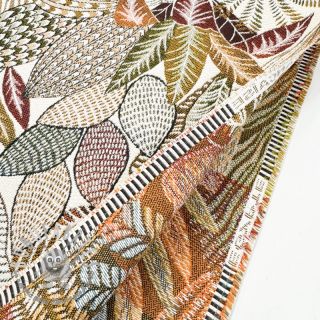 Tessuto decorativo jacquard Egypte blanc