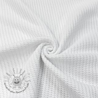 Tessuti per maglioni BIG KNIT white