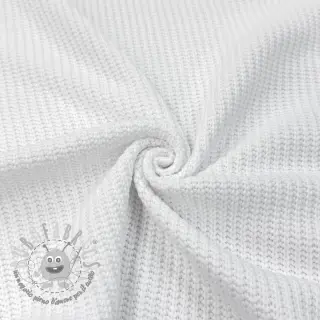 Tessuti per maglioni BIG KNIT white