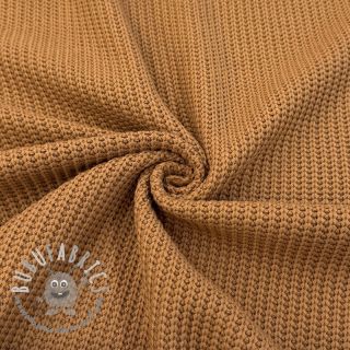 Tessuti per maglioni BIG KNIT brown