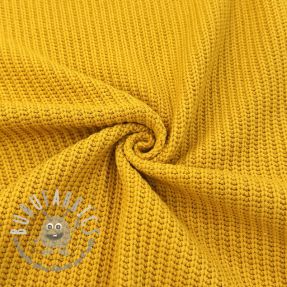 Tessuti per maglioni BIG KNIT yellow