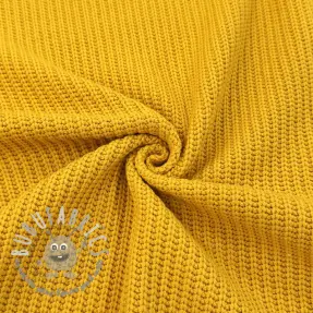 Tessuti per maglioni BIG KNIT yellow