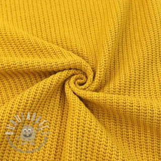 Tessuti per maglioni BIG KNIT yellow