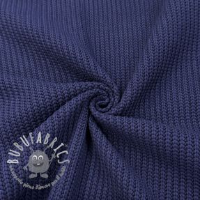 Tessuti per maglioni BIG KNIT navy