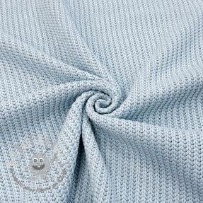 Tessuti per maglioni BIG KNIT baby blue