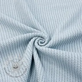 Tessuti per maglioni BIG KNIT baby blue
