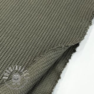 Tessuti per maglioni BIG KNIT camo green
