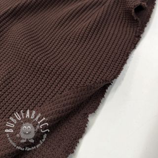 Tessuti per maglioni BIG KNIT dark brown