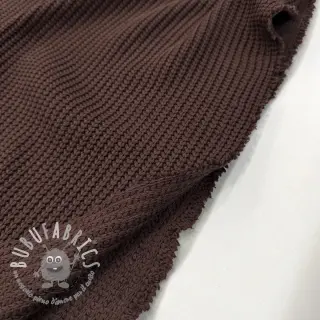 Tessuti per maglioni BIG KNIT dark brown