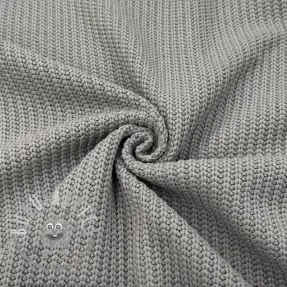 Tessuti per maglioni BIG KNIT light grey