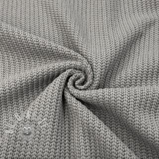 Tessuti per maglioni BIG KNIT light grey