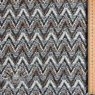 Maglia jacquard Comfilia Zigzag wavy brown