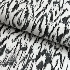 Maglia jacquard Comfy Blurry Ikat grey