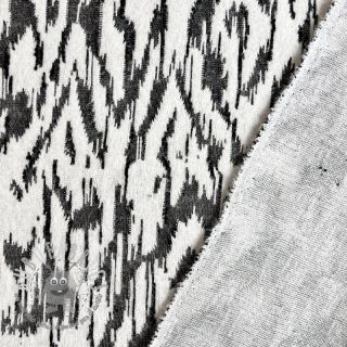 Maglia jacquard Comfy Blurry Ikat grey