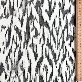 Maglia jacquard Comfy Blurry Ikat grey