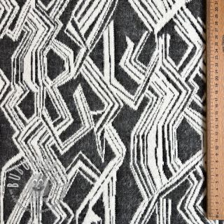 Maglia jacquard Comfy Broken checks black