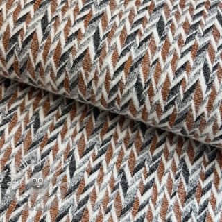 Maglia jacquard Comfilia Irregular Herringbone