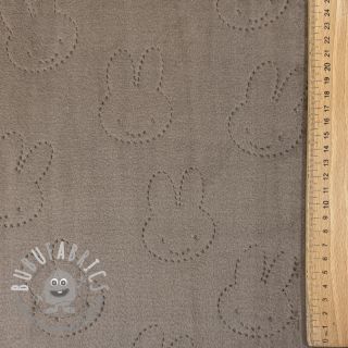 Peluche per neonati TEDDY Bunny taupe