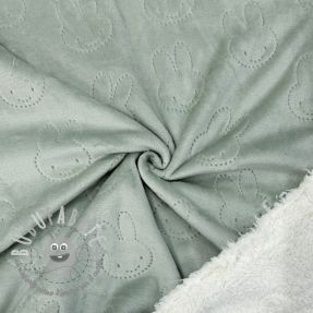 Peluche per neonati TEDDY Bunny old green