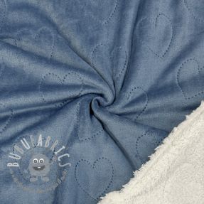 Peluche per neonati TEDDY Hearts jeans