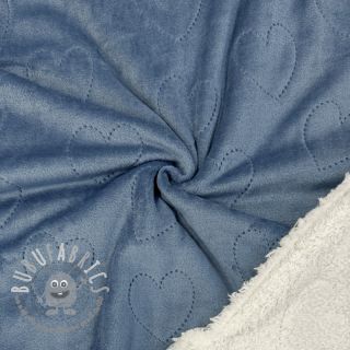 Peluche per neonati TEDDY Hearts jeans