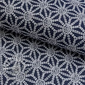 Tessuto decorativo jacquard Bong marine