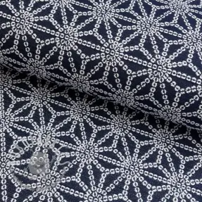 Tessuto decorativo jacquard Bong marine